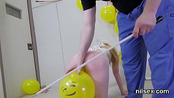 Preview 4 of Teen Sleepover With Brother - Kinky girl was brought in anal asylum for uninhibited treatment