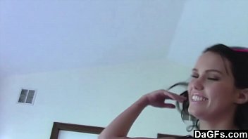 Preview 1 of Japan Beautiful Housewife - Dagfs - Naughty Megan Rain Is Thrilled To Fuck In Her Parent&#039_s Bed