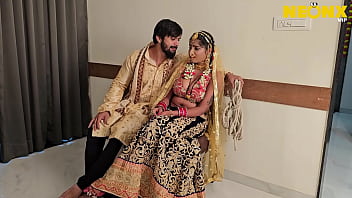 Preview 1 of Jony Sinus - NEWLY MARRIED BRIDE BHABHI HARDCORE SEX WITH HUSBAND