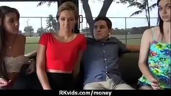 Preview 3 of Xxx Wwwpoorno - Sexy exhibitionist GFs are paid cash for some public fucking 24