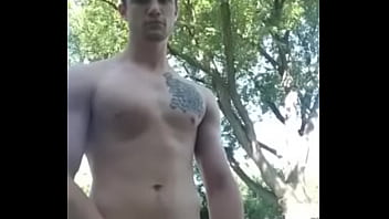 Preview 3 of Brazilian Big Wet Bootyanal - Batendo uma no quintal de casa