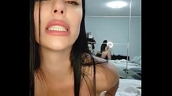 Preview 4 of Big Boss 7 - Brunette gets excited and needs to masturbate and cum moaning loudly