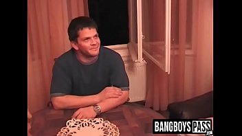 Preview 1 of Porno Film Abg - Horny gay jocks enjoying a wild group bareback fuck party