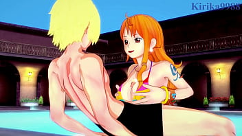 Preview 3 of Www Indian Women Xvideocom2 - Nefertari Vivi and Nami and Sanji intense futanari sex and intense sex. - One Piece Hentai
