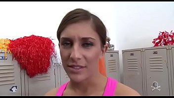 Preview 1 of Hot Doms - Mischa brooks - SexForGrades - fucked by deal in locker room