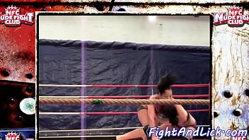 Preview 1 of Xxx Animal Vedo - European teens with nice asses wrestling