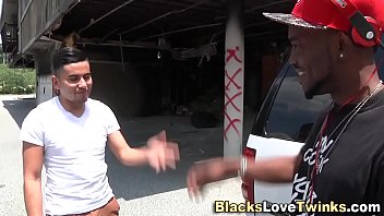 Preview 1 of Mademoiselle Baiser - Gay twink cummed anal bbc