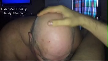 Preview 1 of Holly Mccall Movies - Chubby SIlverdaddy Sucks My Cock and Eats my Ass