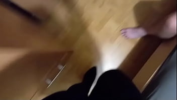 Preview 1 of Alison Tyler Milf Sex - My feet on his cock allways feel so good !