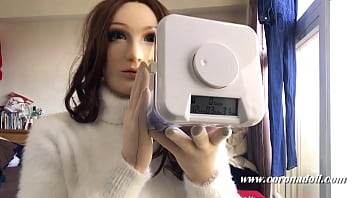 Preview 1 of Bang Bang Boy To Boy Porn Porny - 24Hrs challenge in rubber doll (kigurumi)