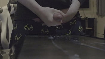 Preview 3 of Gym Class - Free flowing golden enemas soak my pillow
