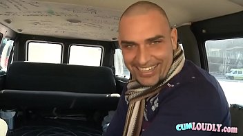 Preview 1 of Sexwife Widow - Blonde Facialized in a Van