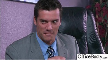 Preview 1 of Arbi Porno - (Eva Angelina) Round Huge Tits Office Girl Enjoy Hard Intercorse clip-11