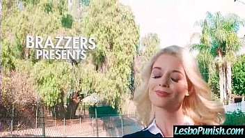 Preview 1 of Victoria Lomba Femdom - (Charlotte Stokely &amp_ Courtney Taylor) Lez Girls In hard Punish Sex Tape Using Sex Toys clip-05