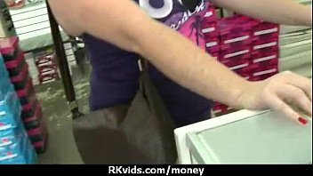 Preview 3 of Sunyleon Sex Vedio Hd - Hot sexy amateur babe needs a lift and takes cash 29