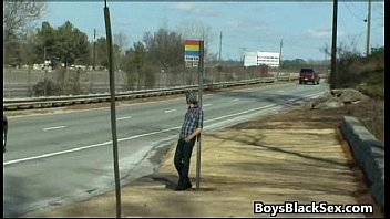 Preview 2 of Small Pussy Deflo - Black Gay Mucular Guy Fuck White Twink Rough Style 15
