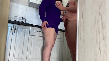 Preview 1 of Hamile Seks Porno Indir - Stepmom let him play with her big tits and jerked off his cock and framed her ass for anal sex