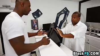 Preview 1 of Girl Sap - Young Asian Tailor Loses Mind While Getting Fucked By Muscled Black Stud