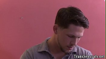 Preview 1 of Tredsex - Trans babe blows load