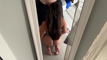Preview 4 of Htttpwww Sex 1500 Com - - I&#039_m Tried Just Watching... But Let Me Use Your Mouth Step sis! Stepsister Caught Me and I Fuck Her Mouth and Cum on Face!
