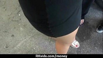Preview 2 of Hija Forzadai - Slutty amateur babe is paid cash from some crazy public sex 17
