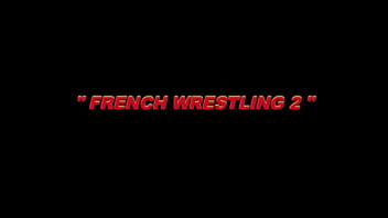 Preview 1 of Jav Suzu Bus - French wrestling vol. 2 - Amazon&#039_s Productions Wrestling - clipsforsale
