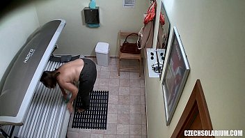 Preview 4 of Missionary Sex Scene - Beautiful Fatty MILF Cought in  Solarium