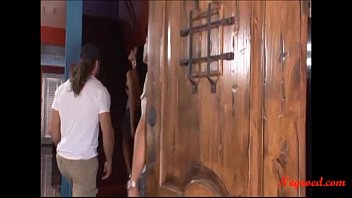 Preview 1 of Sawth Afrika - Negroed.com 2 couple looking the rented room to stay and shareing a girlfriend
