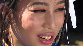 Preview 2 of Www Xis Video Hd Com - Jade Kush as Chun Li Gets Fucked By Two Big Cocks - Street Fighter Porn Cosplay Parody