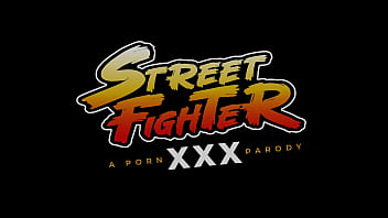 Preview 4 of Www Xis Video Hd Com - Jade Kush as Chun Li Gets Fucked By Two Big Cocks - Street Fighter Porn Cosplay Parody