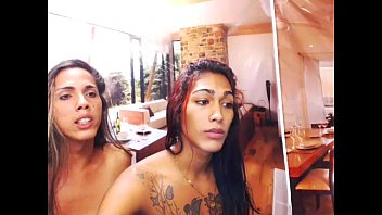 Preview 4 of Bro And Sis Home Mad - Latina Shemale Fingered and Fucked on BasedCams.com