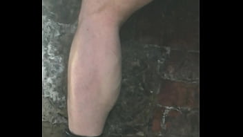 Preview 4 of Deauxma With Lesbian - Fag Impaling it&#039_self on Stretch 5 Dildo at Abandonded  Quarry