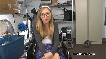 Preview 1 of Homemade Mom Shower - BBC in nerdy teens tight ass