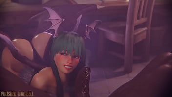 Preview 2 of New Best Video Yoga - Morrigan teniendo sexo lasico