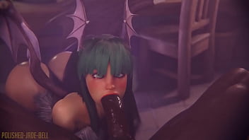 Preview 1 of New Best Video Yoga - Morrigan teniendo sexo lasico