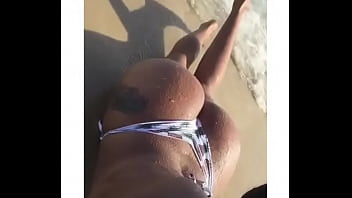 Preview 3 of Huge Oppai - Karem  na praia