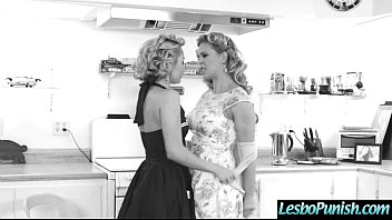 Preview 4 of Hot Sex Riktigt - Hot Lez Girl (aaliyah&amp_cherie) And Lovely Mean Lesbo In Punish Sex Act mov-01