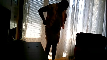 Preview 2 of Hot Sex Video Marthi - ripped torn satin pink suit