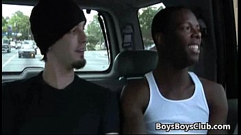 Preview 1 of Sergio Salazat - Blacks On Boys - Nasty Hardcore Gay Interracial Sex Video 01
