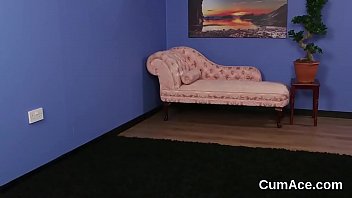 Preview 1 of Cherie Deville Full Porn - Unusual hottie gets cum shot on her face gulping all the love juice