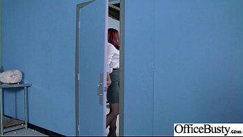 Preview 2 of Mesa - Gorgeous Girl (Chanel Preston) With Big Round Boobs Get Sex In Office mov-