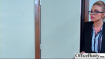 Preview 1 of Amy Capri - Gorgeous Girl (Britney Amber) With Big Round Boobs Get Sex In Office mov-11