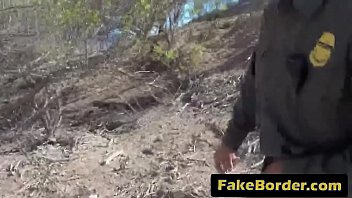 Preview 1 of Maja Bijoe - fakeborder-1-3-17-strip-search-leads-to-hot-sex-72p-1