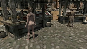Preview 1 of Porn Beurre - skyrim unicorne do amor com 2 lesbiscas