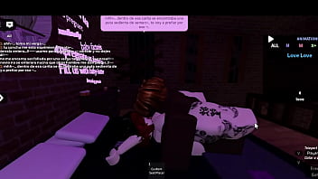Preview 1 of Sara Ajay - Amante de la BBC de ROBLOX tiene una sesion intensa conmigo