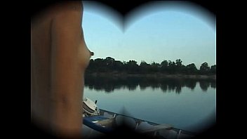 Preview 1 of Hot Sex Family Incest Bisex - Sex with a cutie girl on the lake