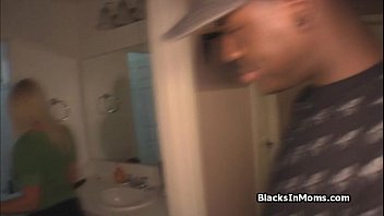 Preview 2 of Clothed Bath Wet - Oiled bigtit MILF on 3 BBCs