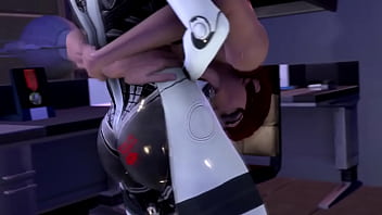 Preview 3 of Dredd Ru - Futa EDI x Femshep-Facefuck-Nude Femshep Version-All In One