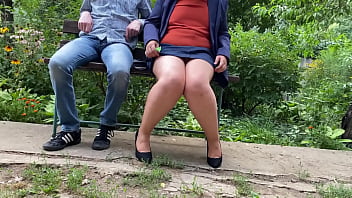 Preview 3 of Cock Raped - My sexy mother in law does it in a public park