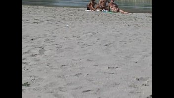 Preview 2 of Rosie Ly Porn - Tanned blonde riverside adventure